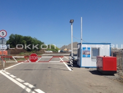 Контрольно-пропускной пункт (КПП) для строй объекта Аэропорт Южный в Адлере